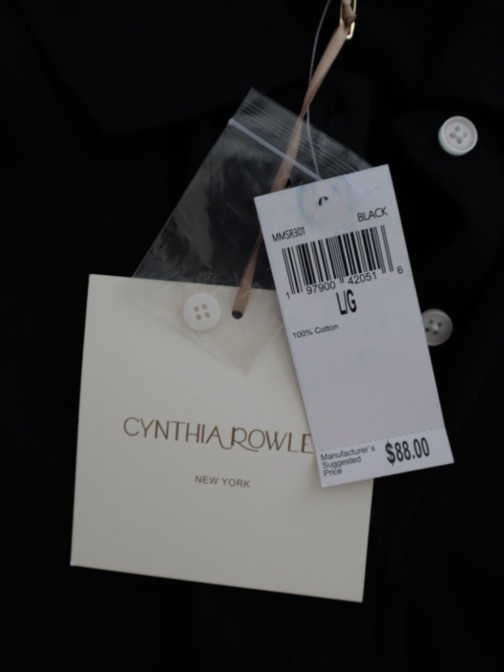 Cynthia Rowley Pique Polo Shirt Dress with Ruffle Hem | L - Picture 3 of 5